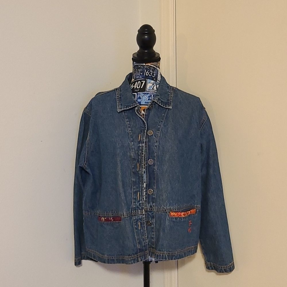 Chico's Jean Jacket - Picture 2 of 8